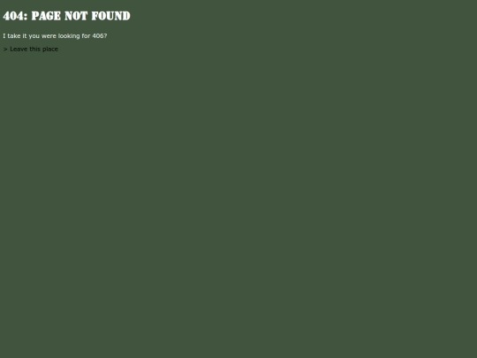 not_found screenshot