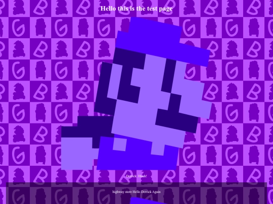 test screenshot