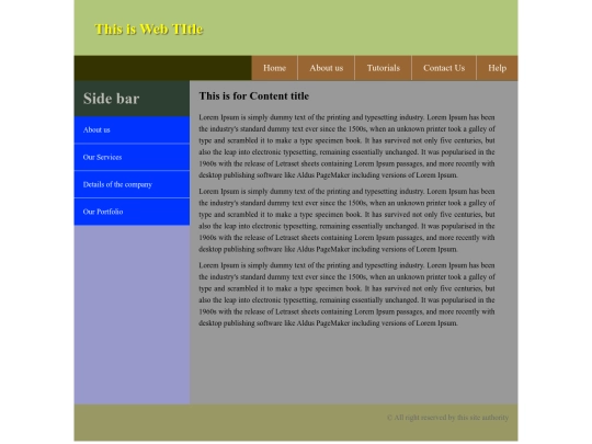 web_layout screenshot