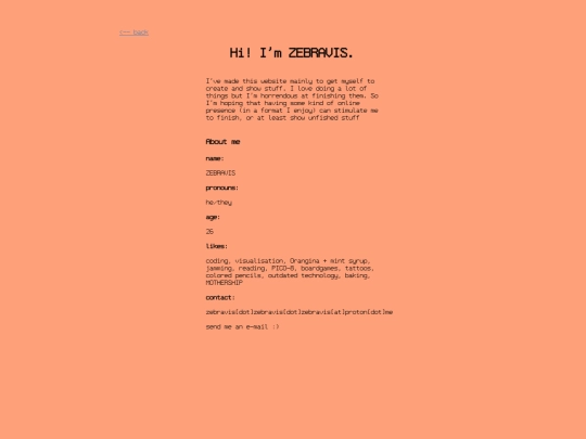 pages/about screenshot