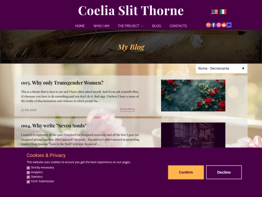 ena/Il-mio-blog screenshot