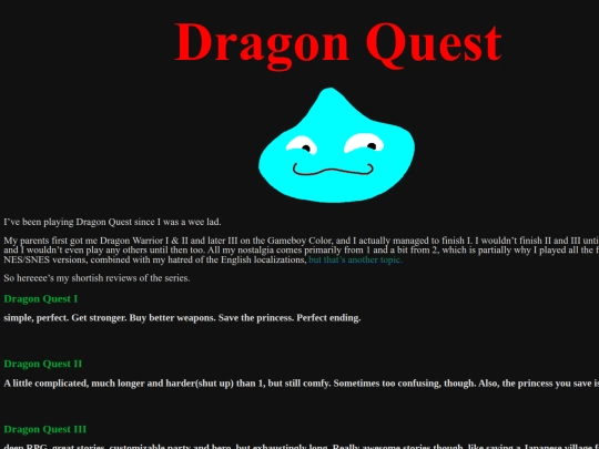 writing/dragonquest screenshot
