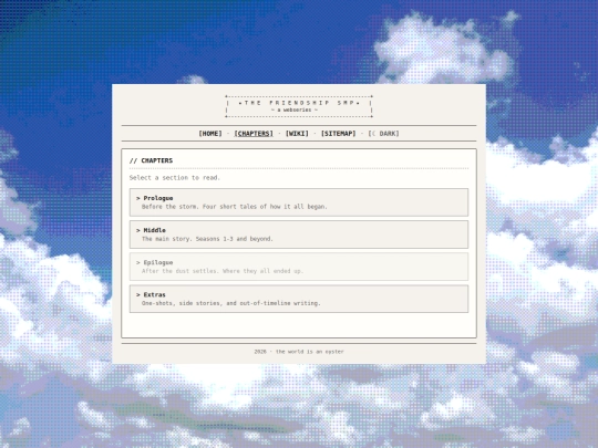 chapters screenshot