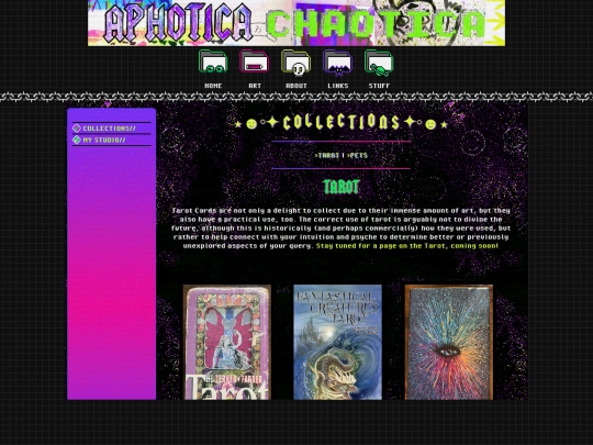 collections screenshot
