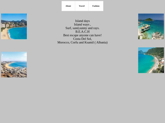 Travel screenshot