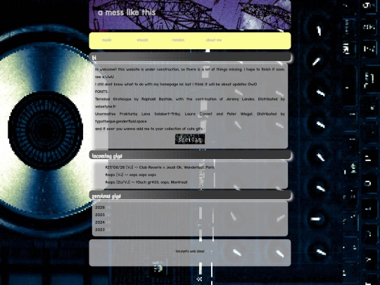 index screenshot