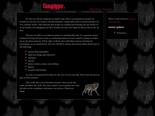 homepage screenshot