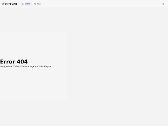 not_found screenshot