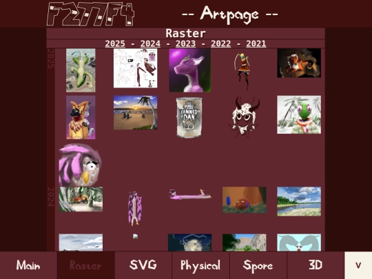 artpage/raster screenshot