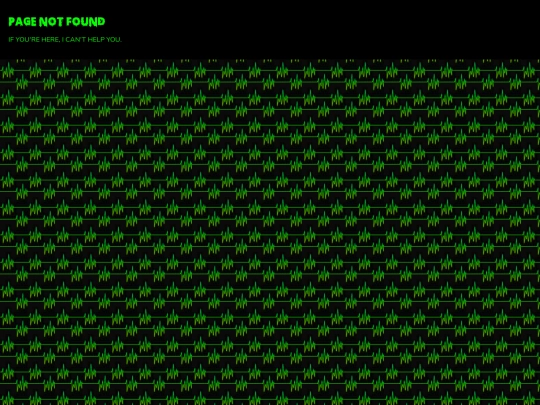 not_found screenshot