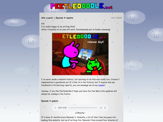 blogs/launch screenshot