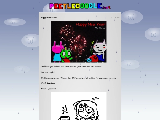 blogs/newyear screenshot