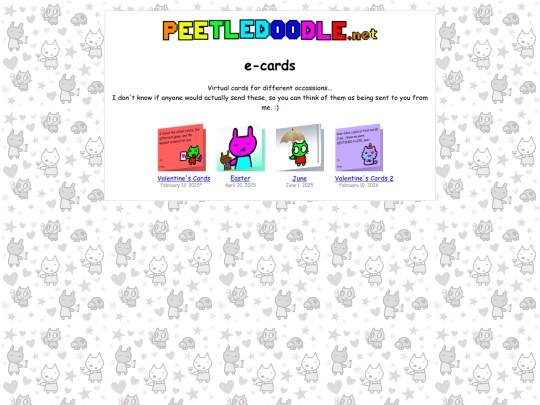 ecards screenshot