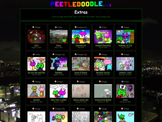 extras screenshot