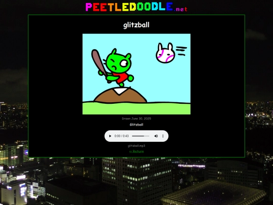 extras/glitzball screenshot