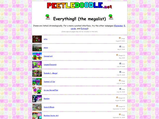 megalist screenshot