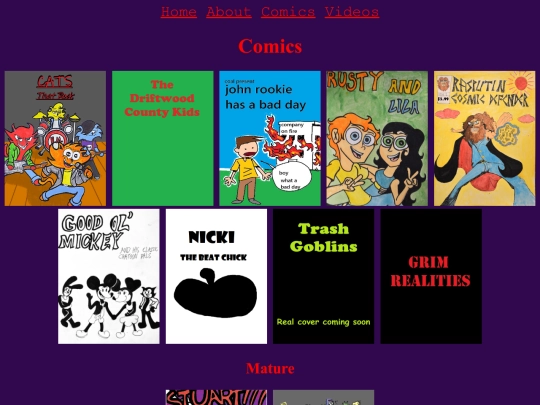 comics screenshot
