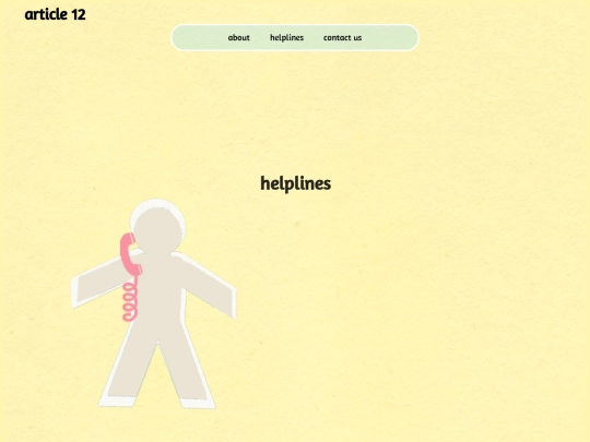 L2/sprint3/helplines screenshot