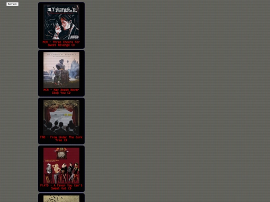 collections/physical/cds screenshot