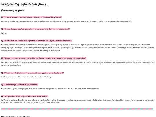page/faq screenshot