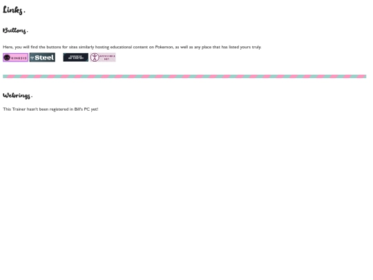 page/links screenshot