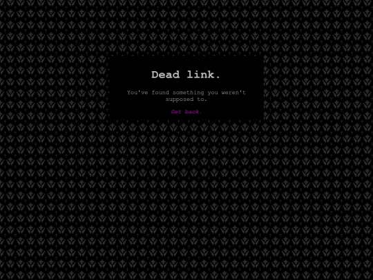 not_found screenshot