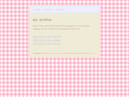 archive screenshot
