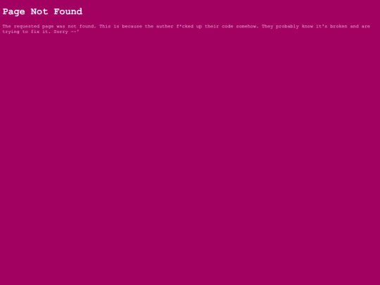 not_found screenshot