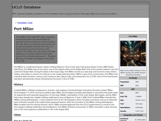 portmiller screenshot