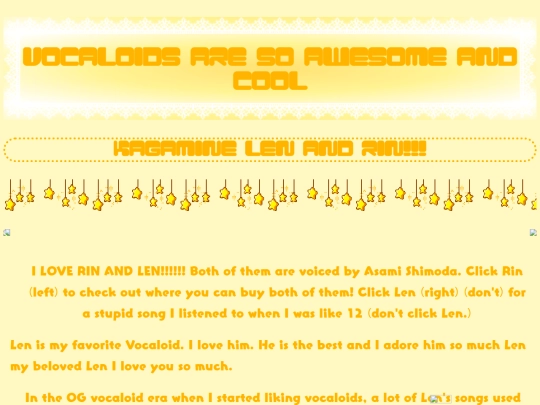 Rin&Len screenshot