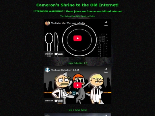 internetclassics screenshot