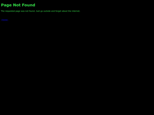 not_found screenshot