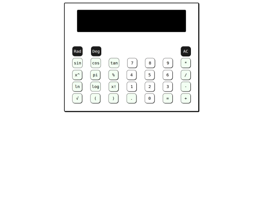 space/calculator screenshot