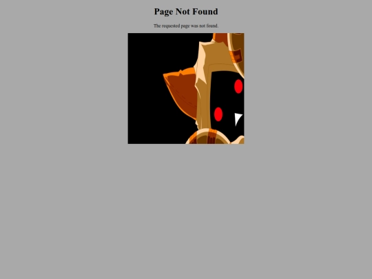 not_found screenshot