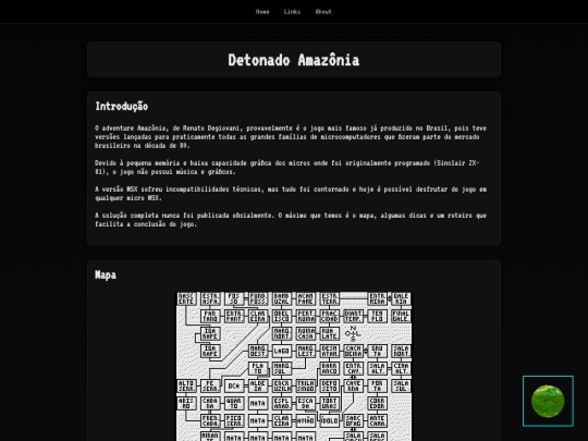Section/amazoniaDetonado screenshot