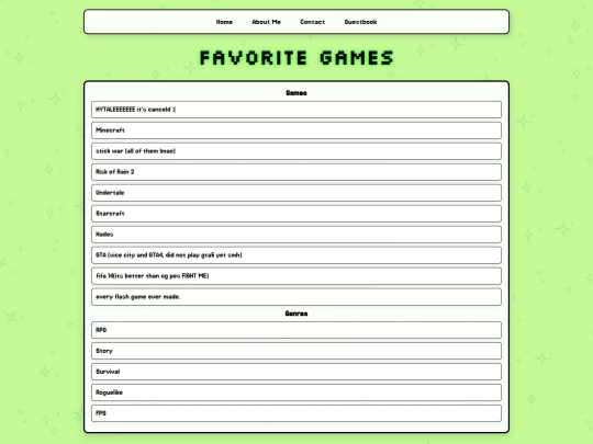 favgames screenshot
