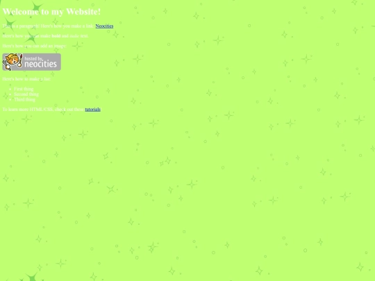 html/test screenshot