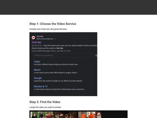video/Embedvideo screenshot
