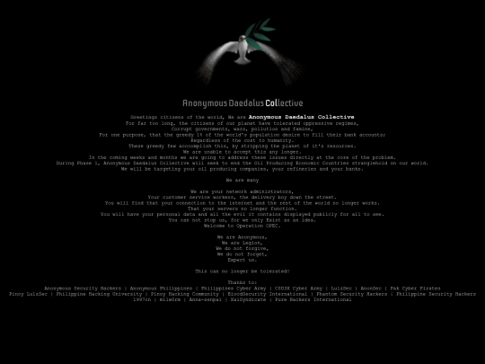 OpOPEC screenshot