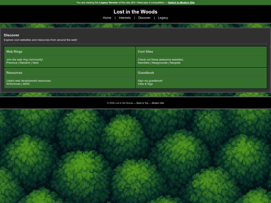 legacy/discover-legacy screenshot
