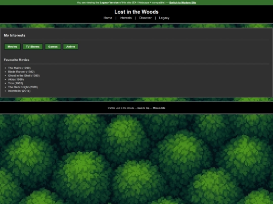 legacy/interests-legacy screenshot