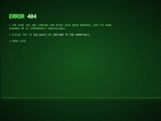 not_found screenshot