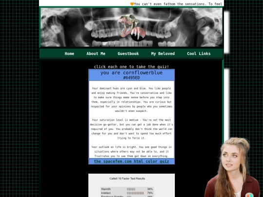 quizzes screenshot