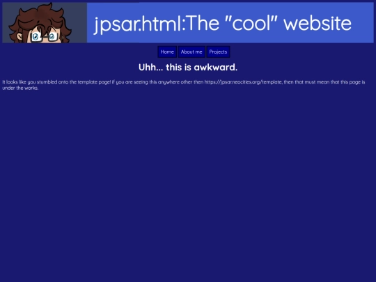 template screenshot