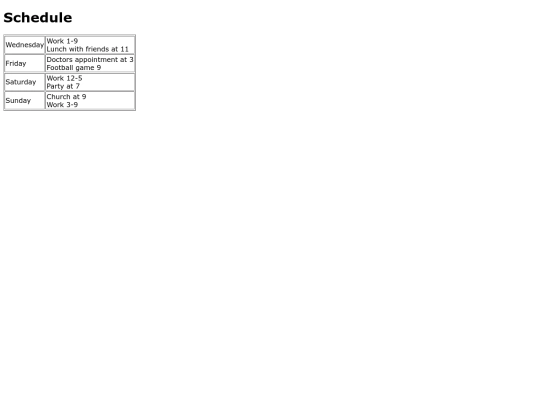 StylishSchedule screenshot
