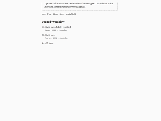 tags/wordplay screenshot