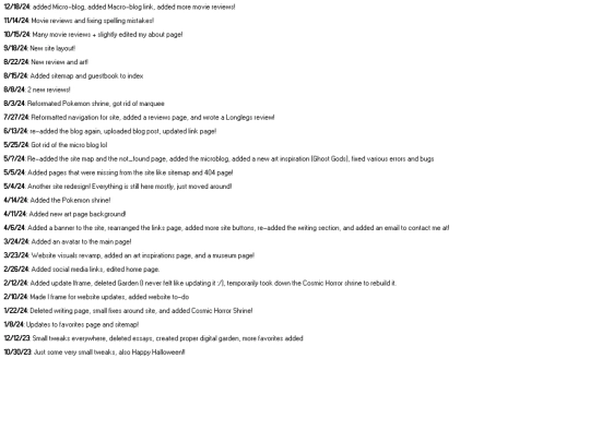 iframes/websiteupdates screenshot