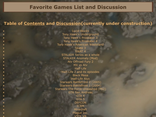 FavGames screenshot