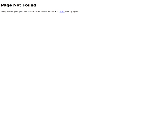 not_found screenshot