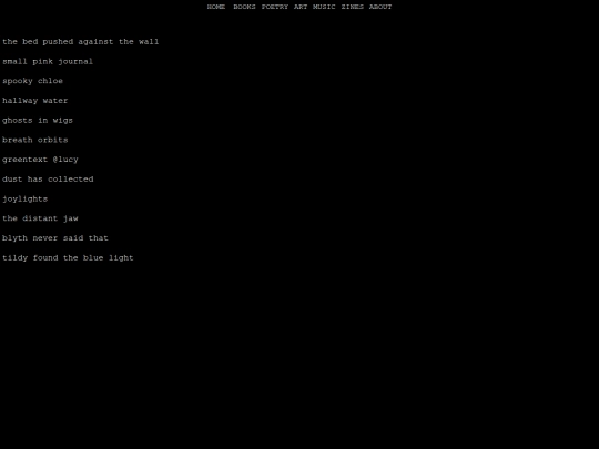poetry screenshot